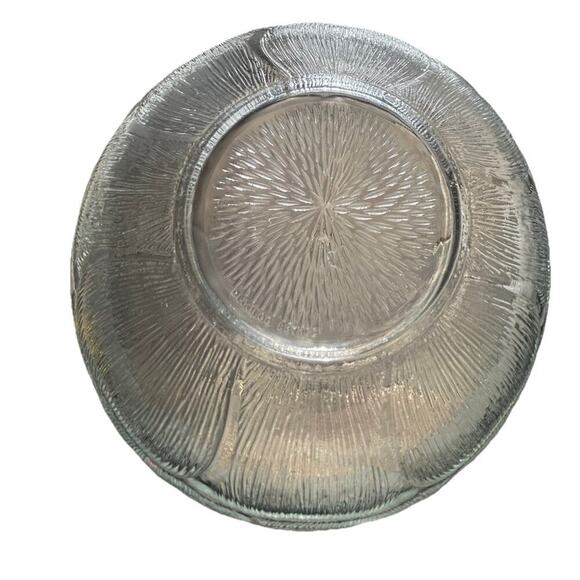 Arcoroc Fleur Extra Large Bowl 12" W France Vintage Deep Glass Punch Bowl - Picture 7 of 14